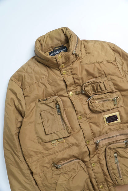 Dolce & Gabbana Convertible Cargo Multi-Pocket Field Jacket