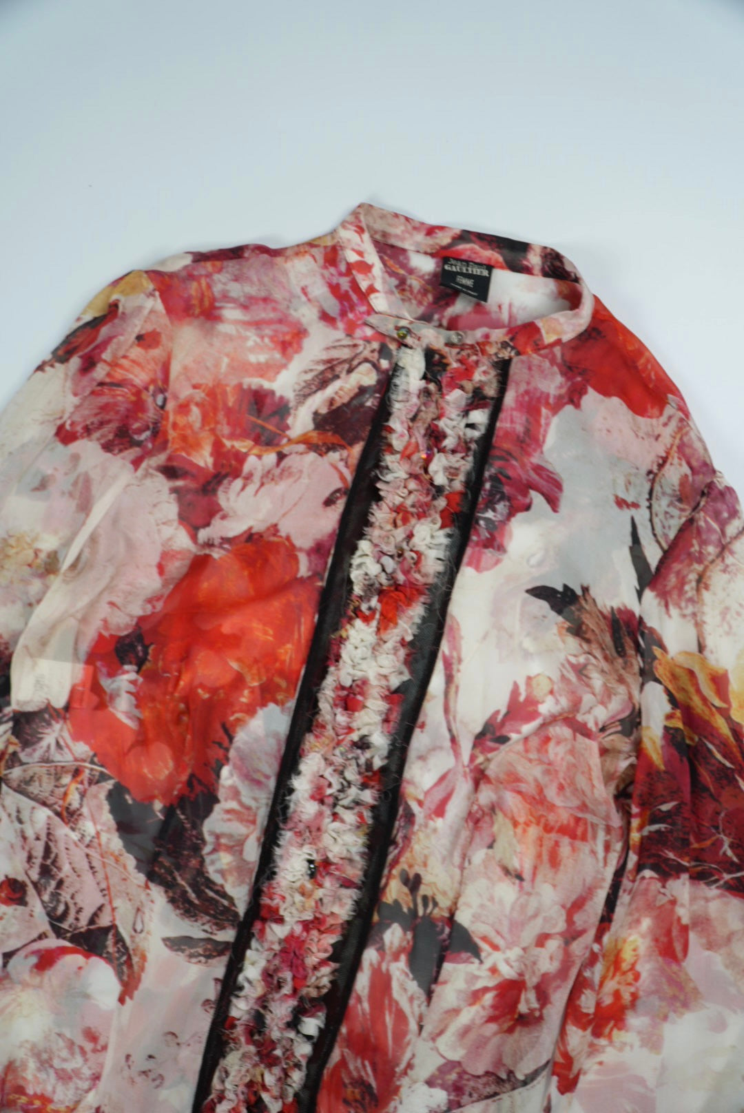 Jean Paul Gaultier Gaultier Floral Print Blouse