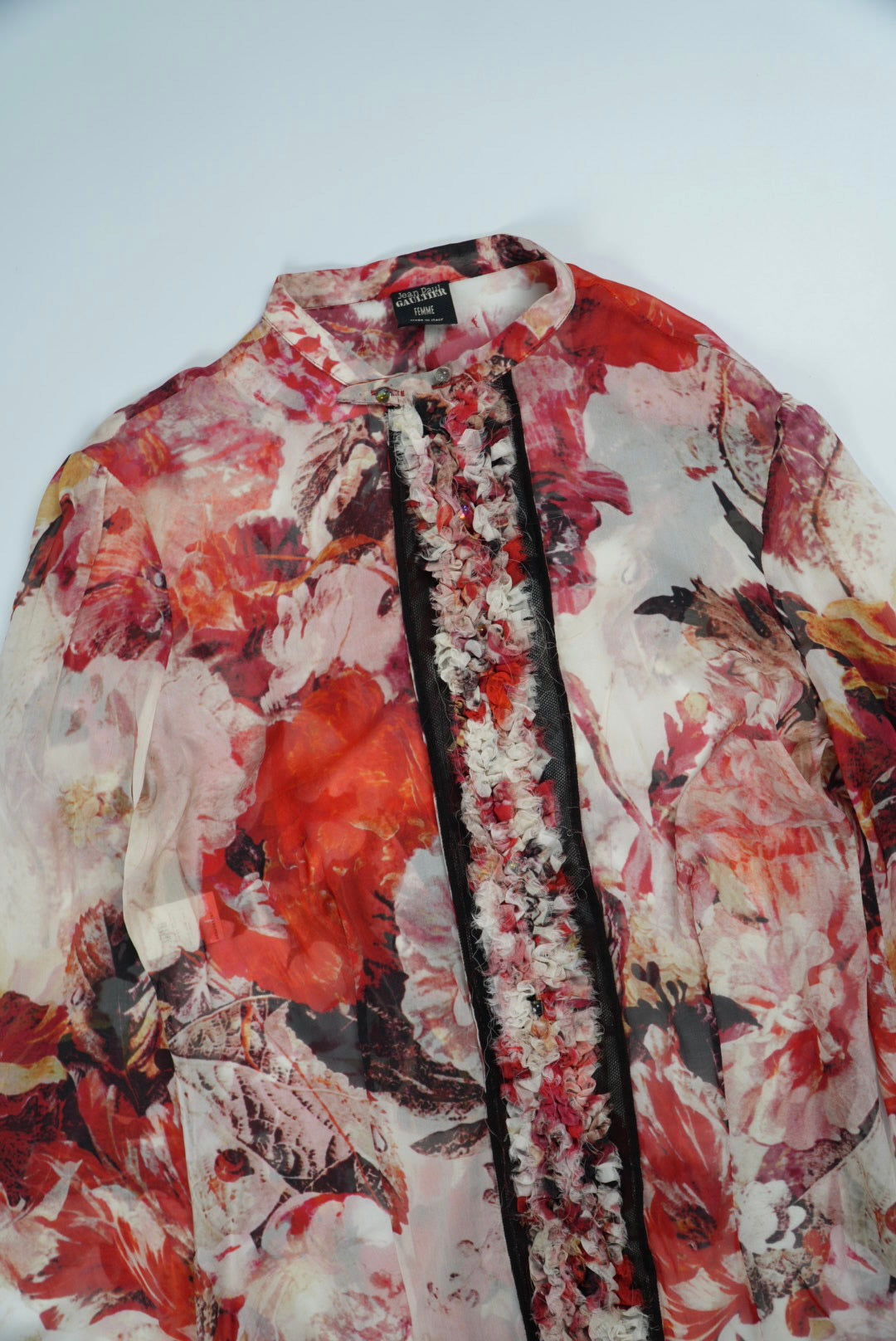 Jean Paul Gaultier Gaultier Floral Print Blouse