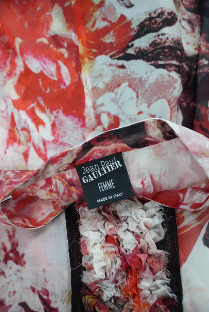Jean Paul Gaultier Gaultier Floral Print Blouse