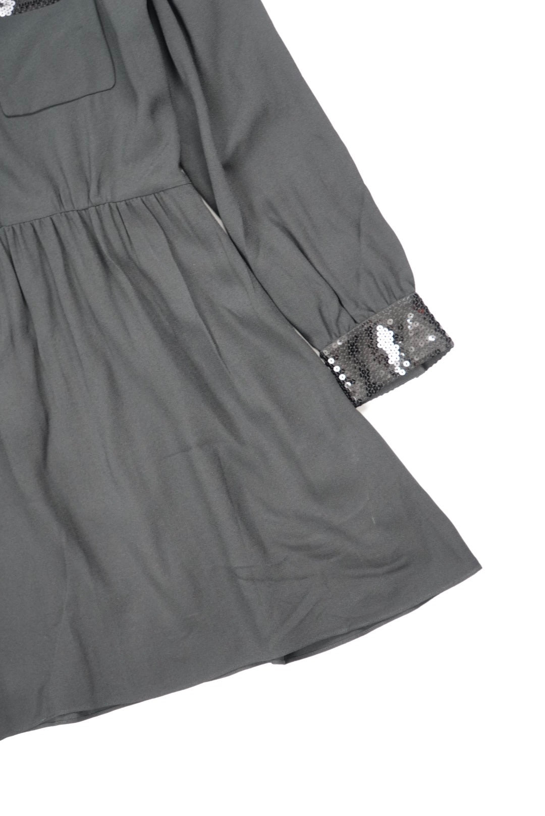 Celine Mini Workwear Dress in Viscose Sablé