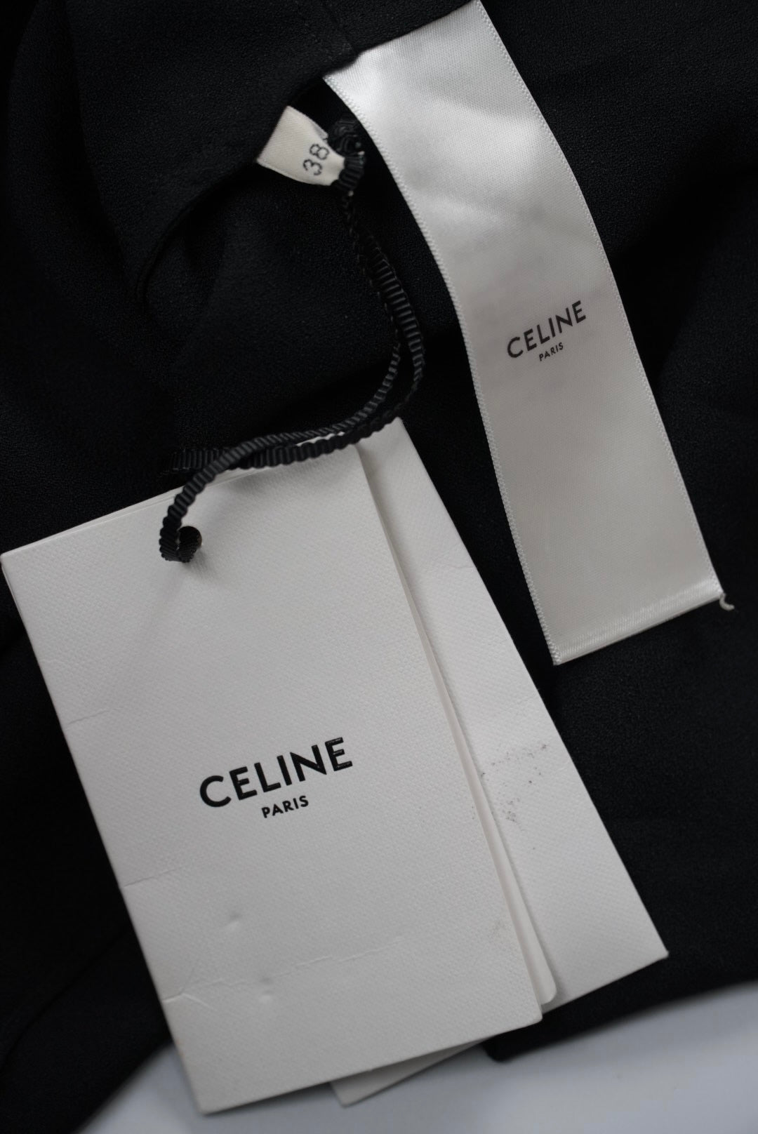 Celine Mini Workwear Dress in Viscose Sablé