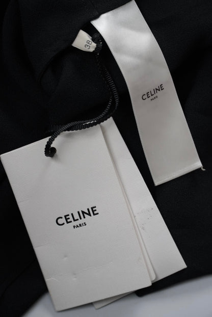Celine Mini Workwear Dress in Viscose Sablé