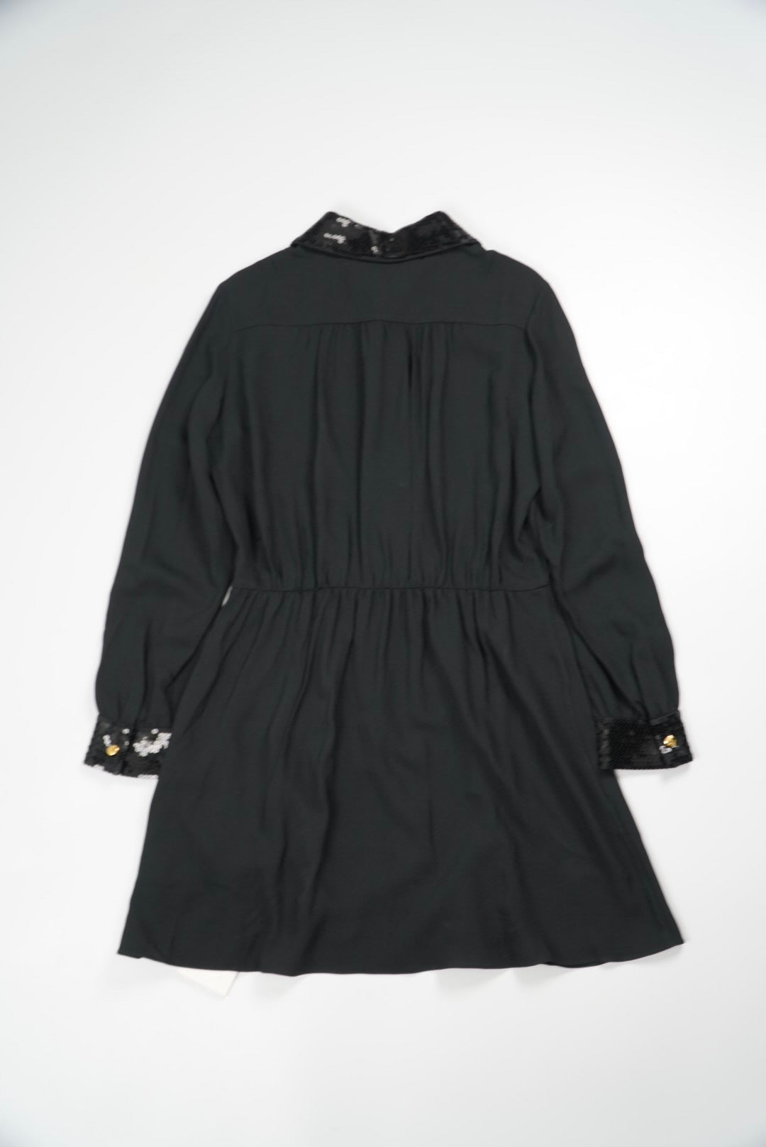 Celine Mini Workwear Dress in Viscose Sablé