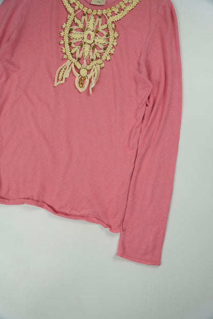 Chloe by Phoebe Philo Pink Guimauve Long Sleeve