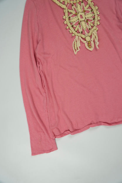 Chloe by Phoebe Philo Pink Guimauve Long Sleeve