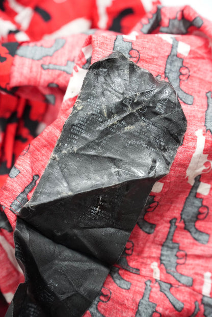 Prada 2012 Gun Print Red Shirt