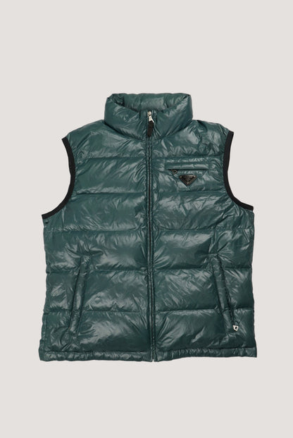 Prada Dark Green Nylon Vest