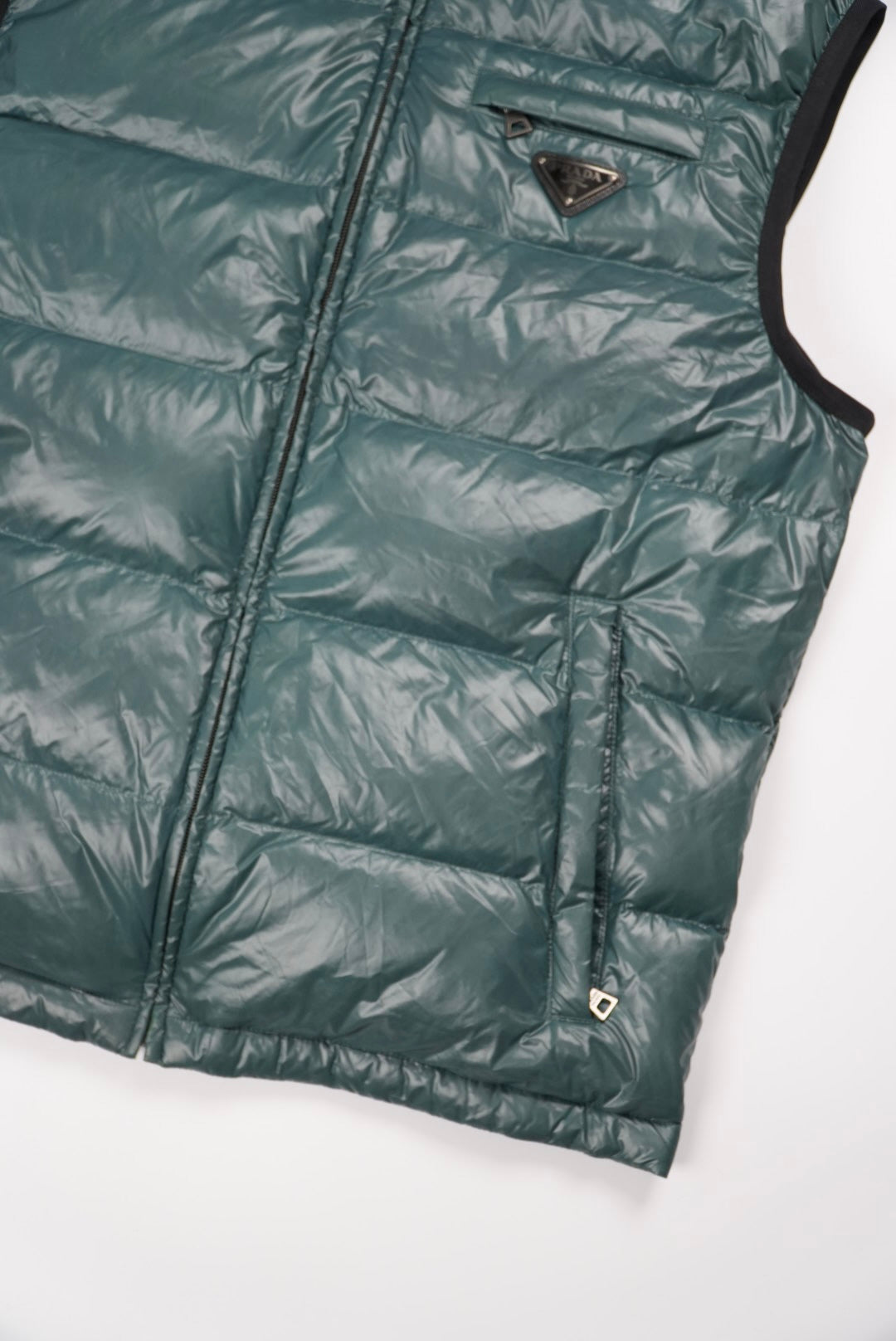 Prada Dark Green Nylon Vest