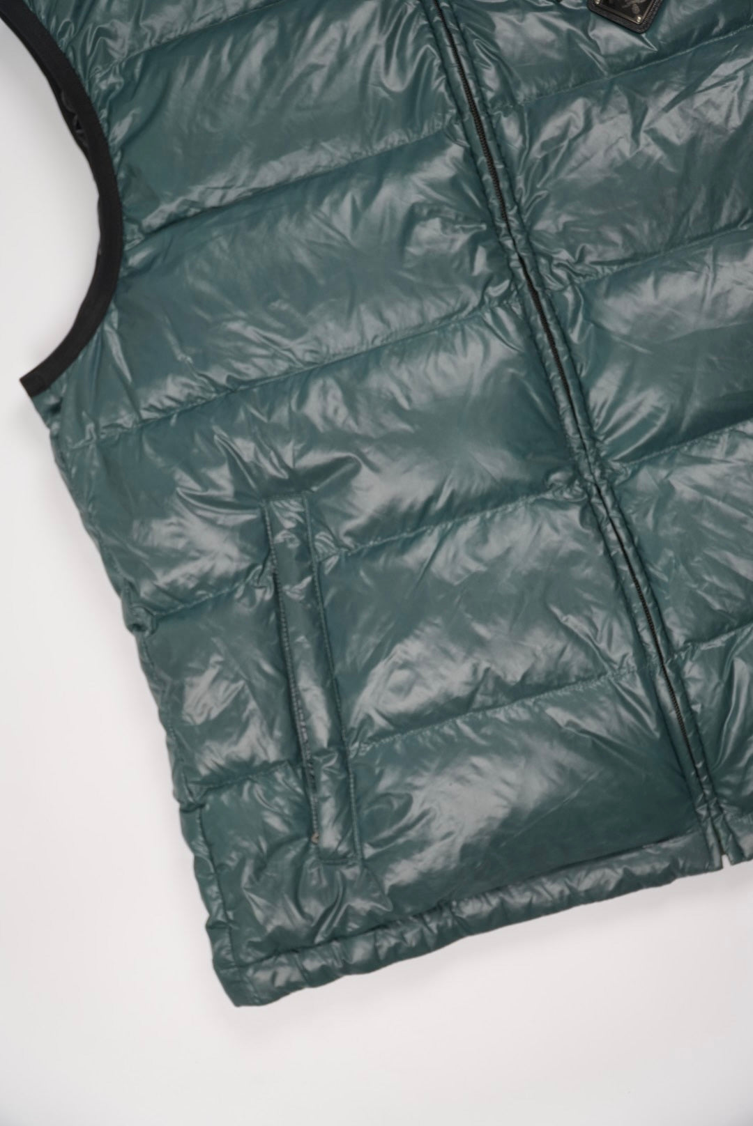 Prada Dark Green Nylon Vest
