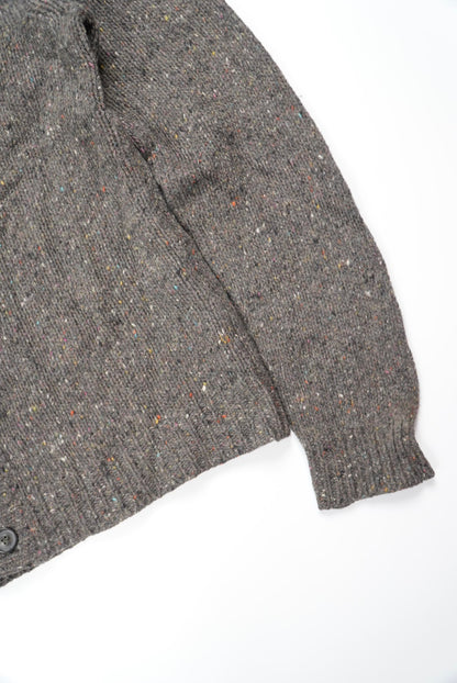 Maison Margiela Artisanal Wool Knit Cardigan