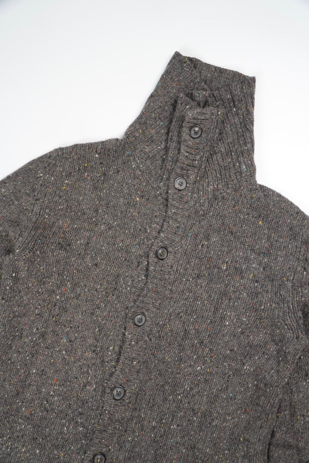 Maison Margiela Artisanal Wool Knit Cardigan