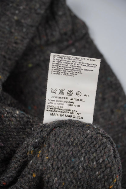 Maison Margiela Artisanal Wool Knit Cardigan