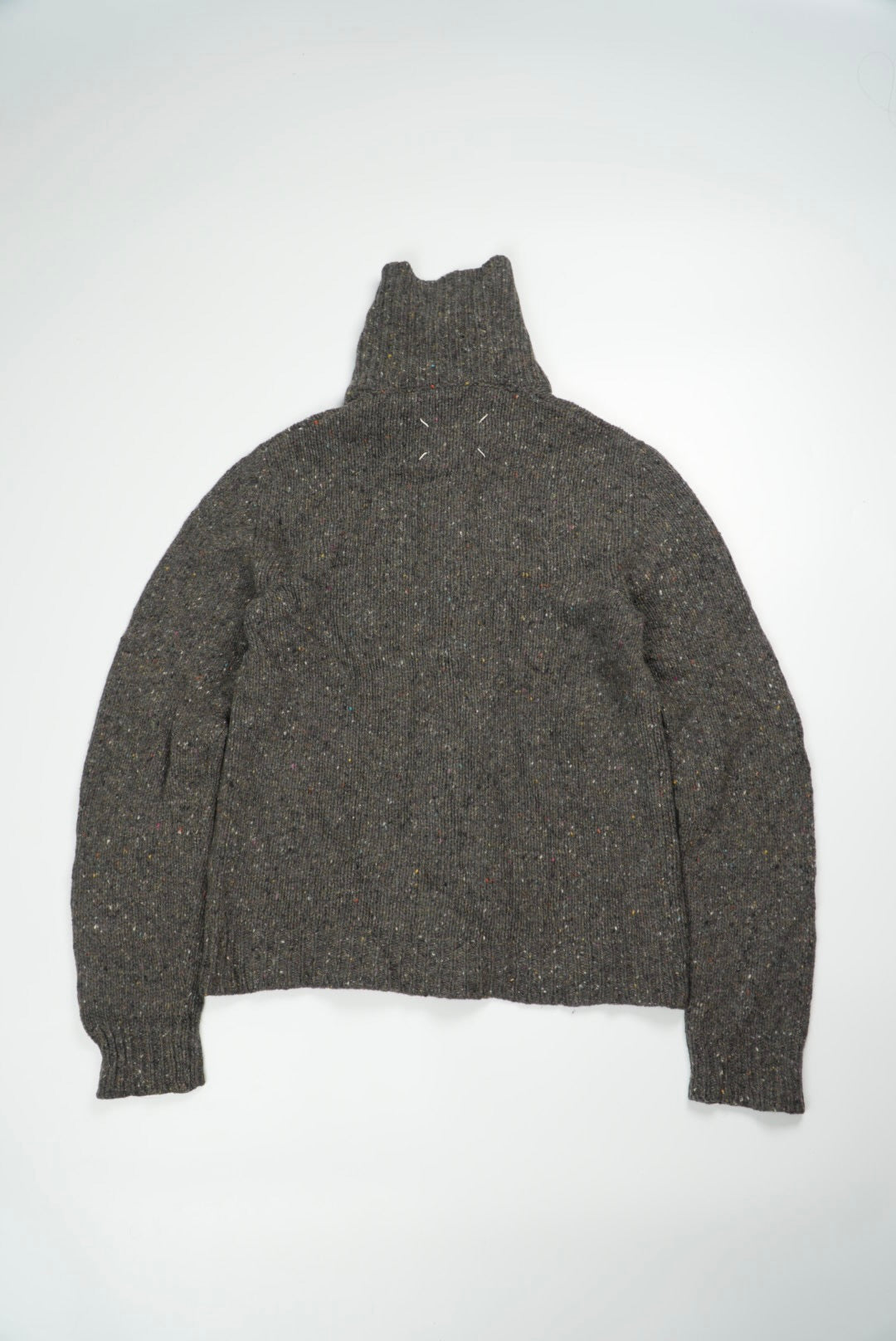Maison Margiela Artisanal Wool Knit Cardigan