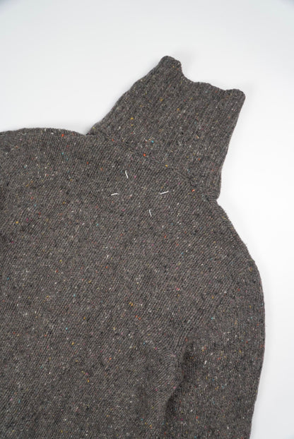 Maison Margiela Artisanal Wool Knit Cardigan