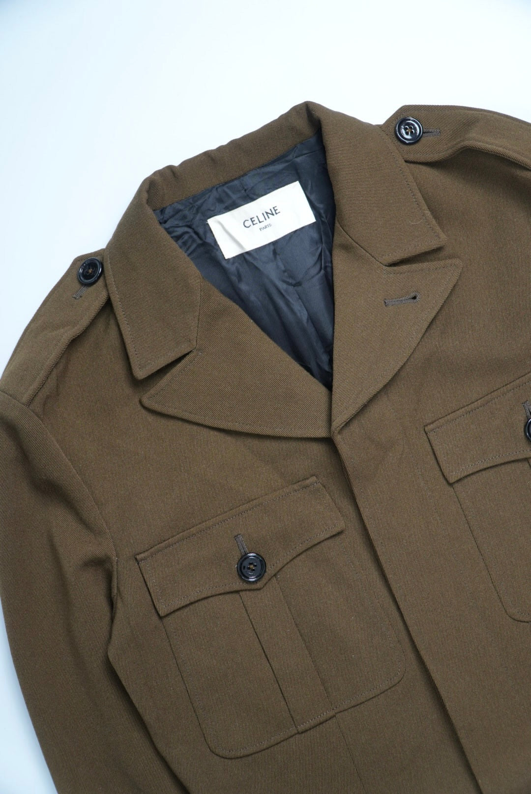 Celine SS19 Hedi Slimane Officer Jacket