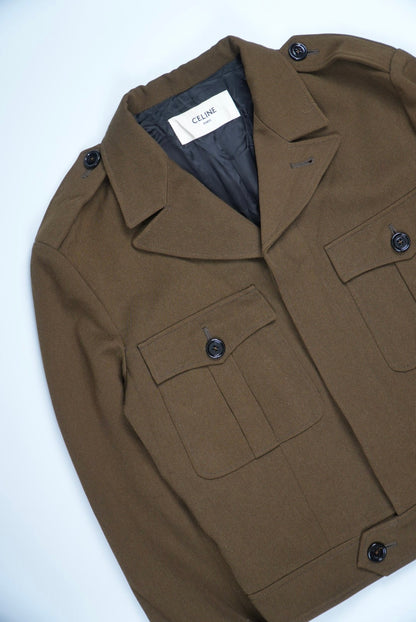 Celine SS19 Hedi Slimane Officer Jacket