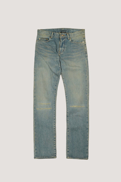 Saint Laurent SS16 Ripped Jeans