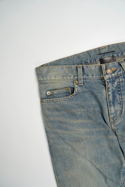 Saint Laurent SS16 Ripped Jeans