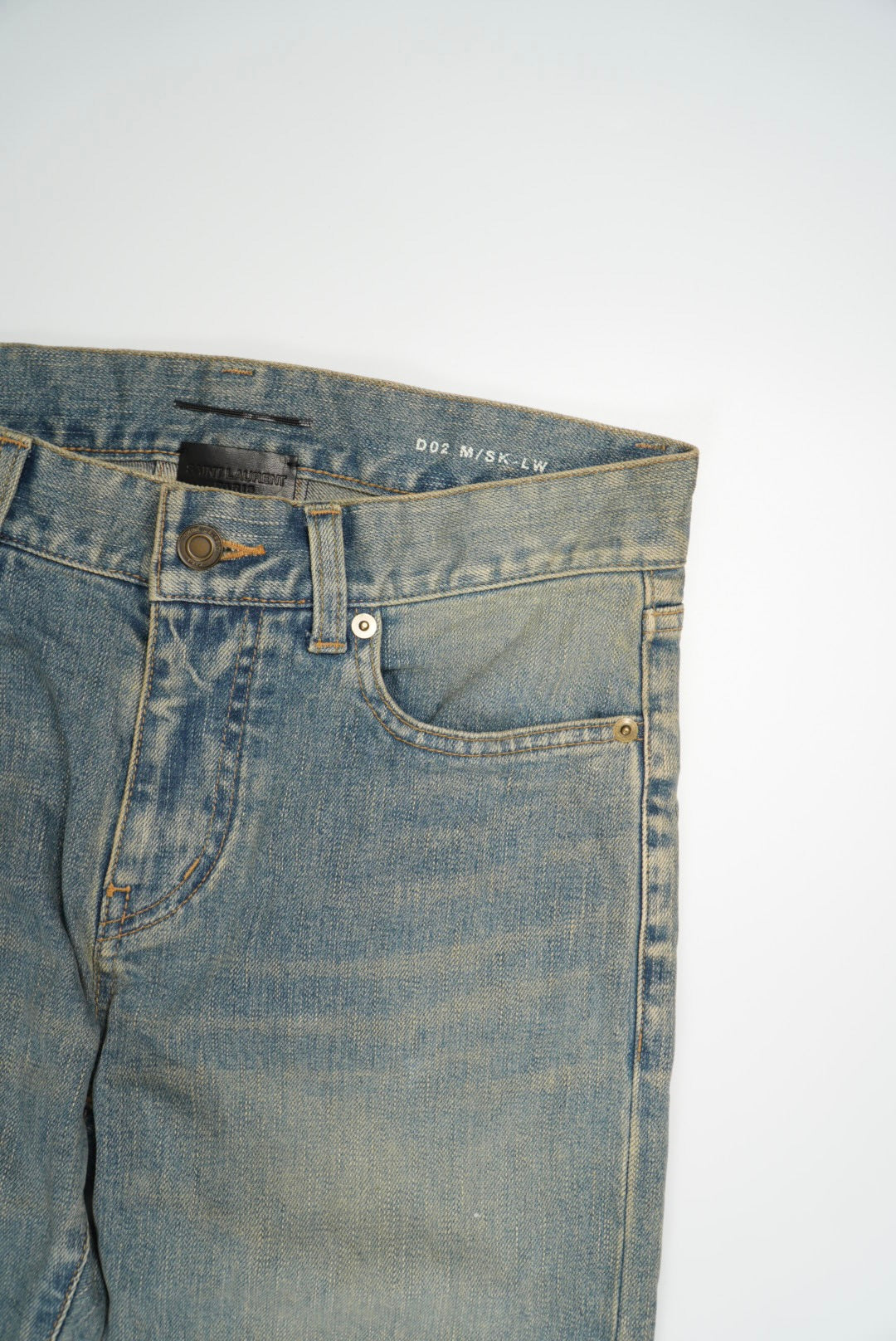 Saint Laurent SS16 Ripped Jeans