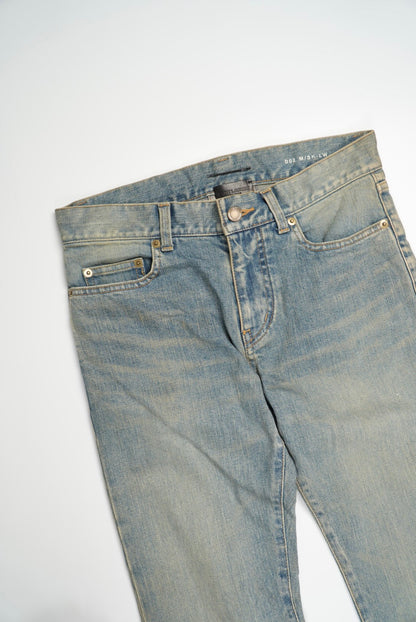 Saint Laurent SS16 Ripped Jeans