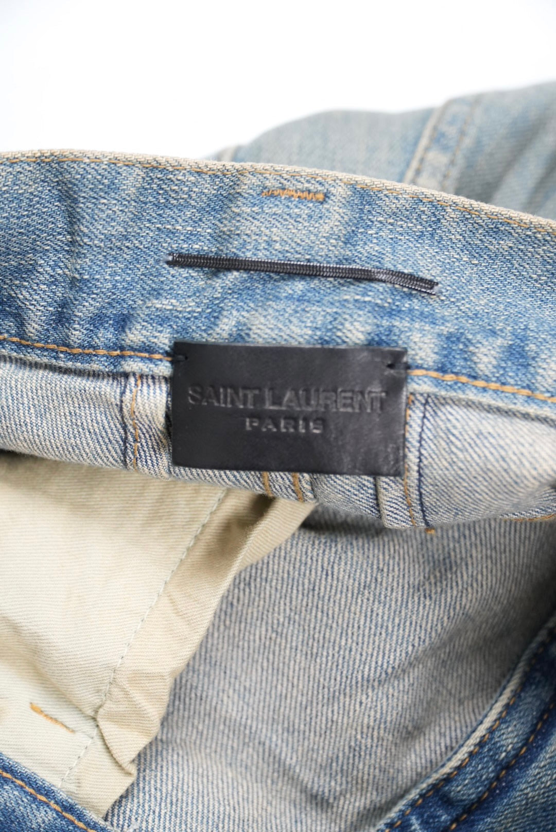 Saint Laurent SS16 Ripped Jeans