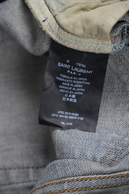 Saint Laurent SS16 Ripped Jeans
