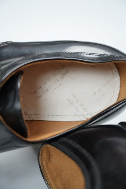 Maison Martin Margiela Lace-Up Derbies in Black Leather