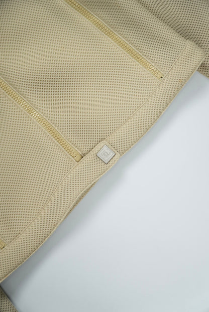 Chanel Sport 2003 Beige Zip Jacket