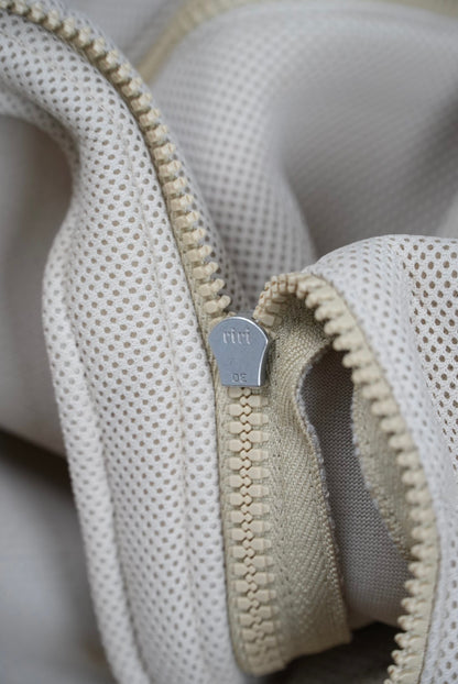 Chanel Sport 2003 Beige Zip Jacket
