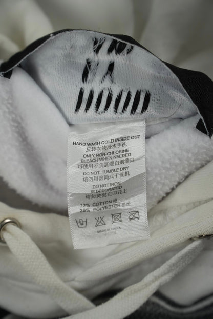Hood By Air White Printed Hoodie