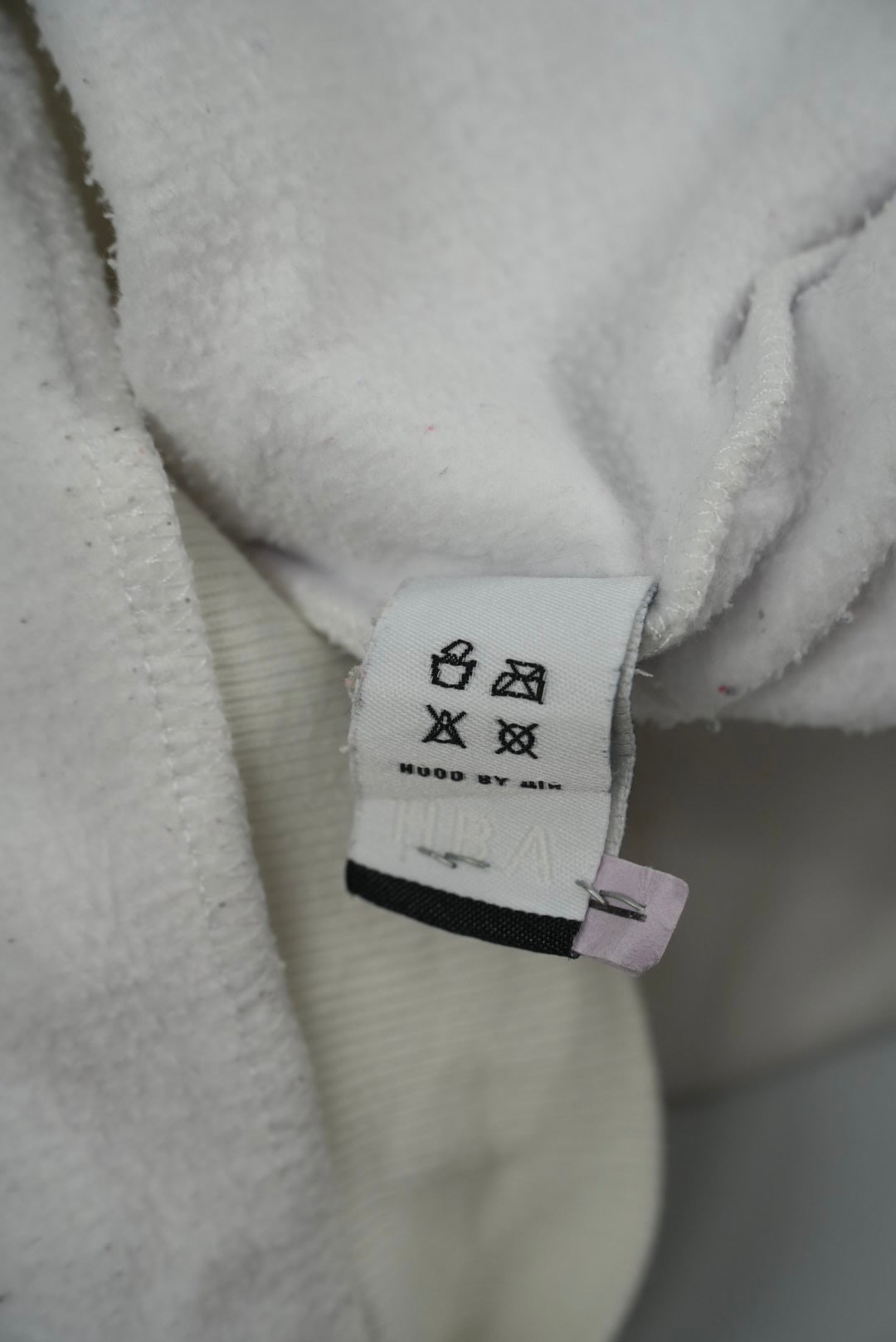 Hood By Air White Printed Hoodie