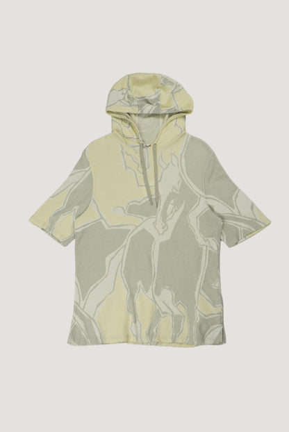 Hermes Hooded T-Shirt Horse All Over Print
