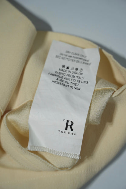 The Row Tie Neck Mini Dress