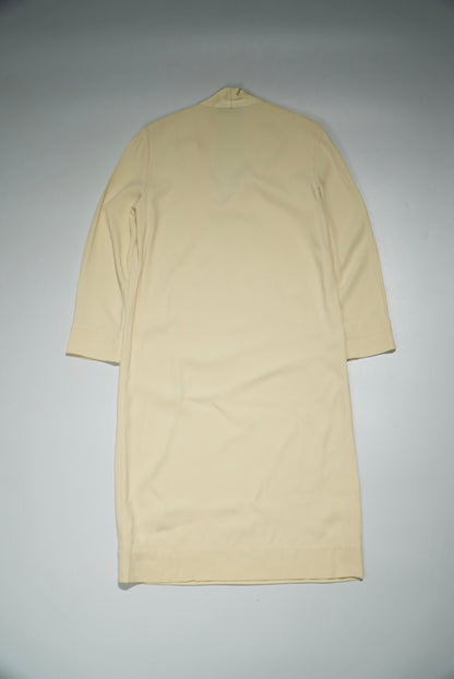 The Row Tie Neck Mini Dress