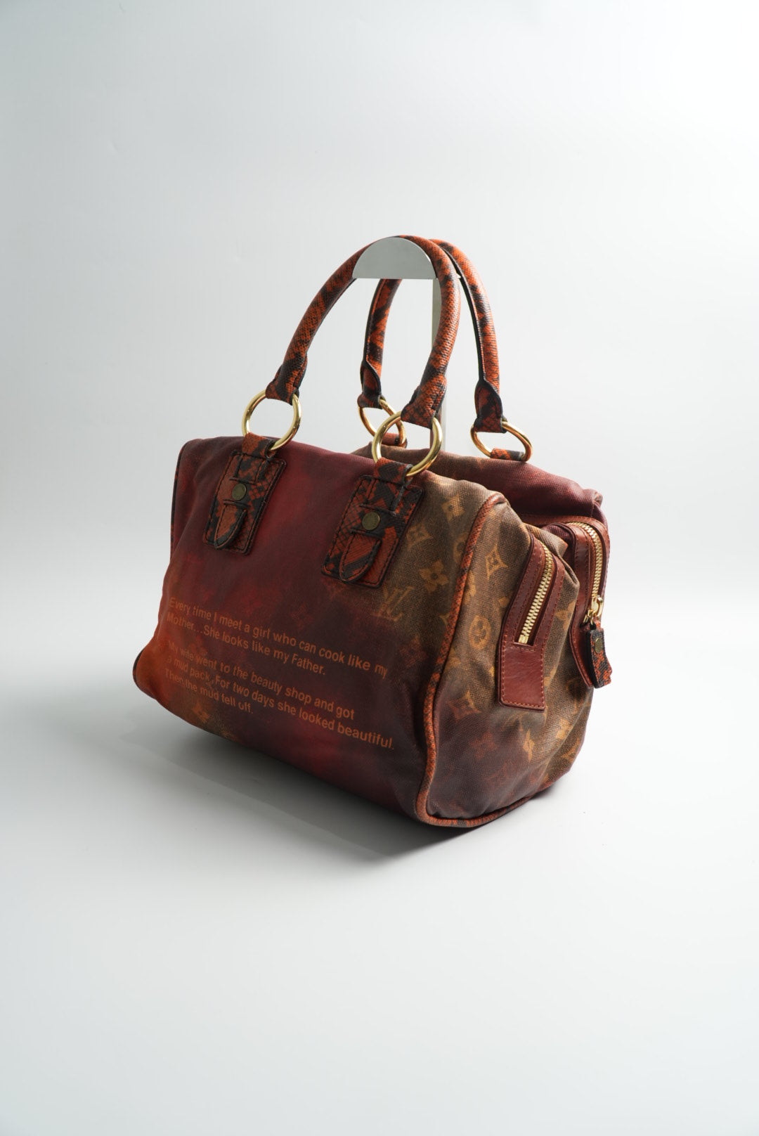 Louis Vuitton Limited Edition Richard Prince Mancrazy Jokes Bag