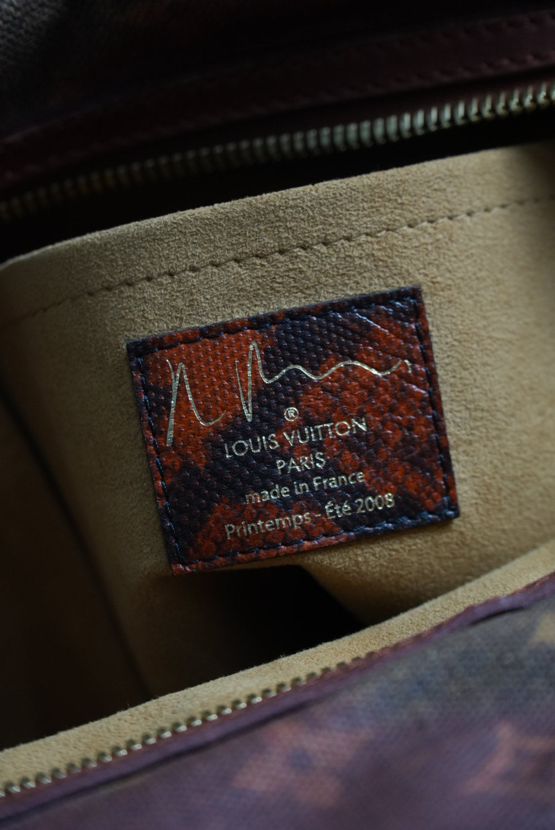 Louis Vuitton Limited Edition Richard Prince Mancrazy Jokes Bag