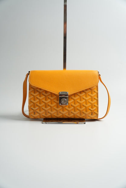 Goyard Yellow Chypre Wallet-Pouch