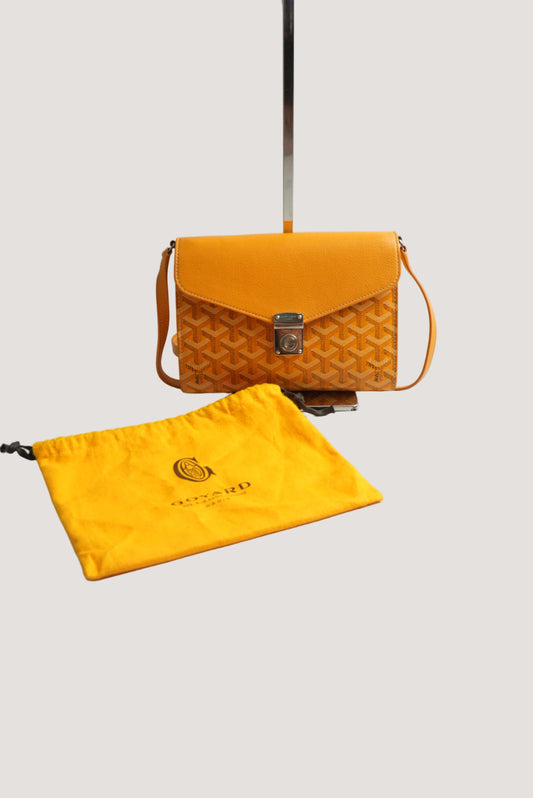 Goyard Yellow Chypre Wallet-Pouch