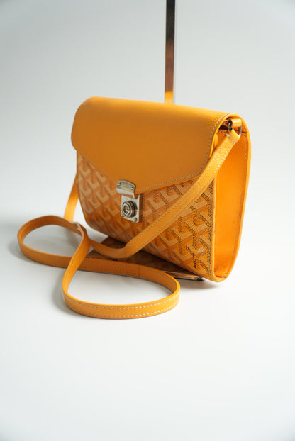 Goyard Yellow Chypre Wallet-Pouch