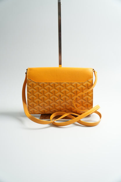 Goyard Yellow Chypre Wallet-Pouch
