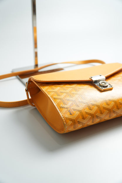 Goyard Yellow Chypre Wallet-Pouch