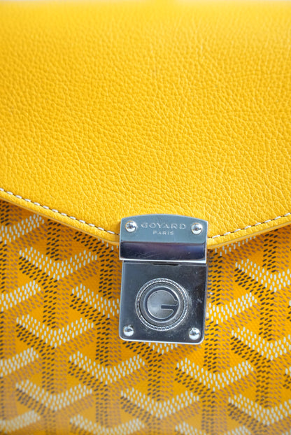 Goyard Yellow Chypre Wallet-Pouch
