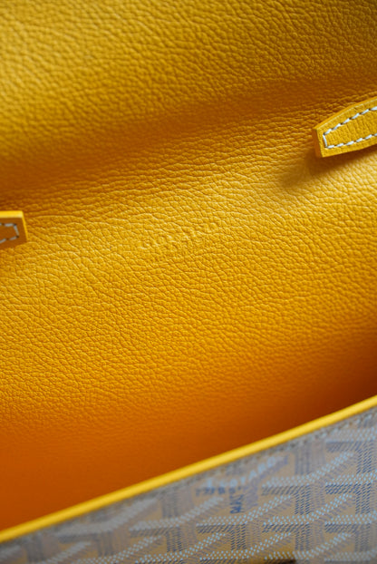 Goyard Yellow Chypre Wallet-Pouch