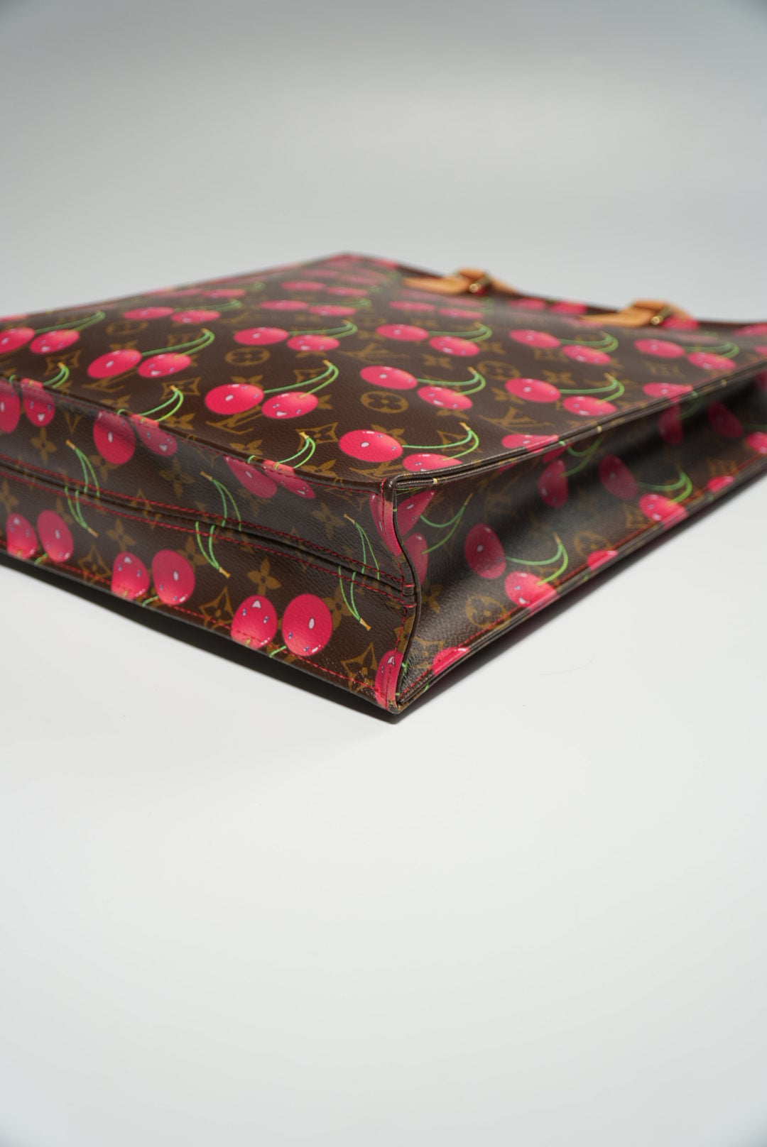 Louis Vuitton Limited Edition Monogram Cerises Sac Plat Tote