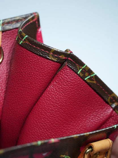 Louis Vuitton Limited Edition Monogram Cerises Sac Plat Tote