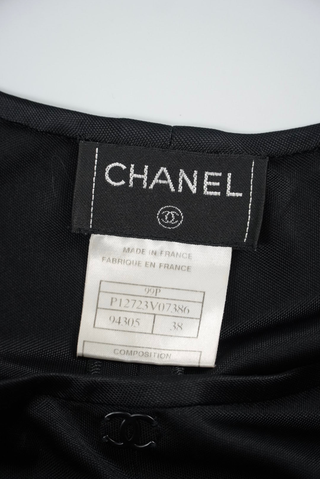 Chanel Black Tank Top