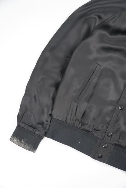 Saint Laurent Paris Sea Moon Teddy Jacket by Hedi Slimane