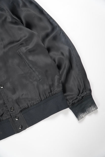 Saint Laurent Paris Sea Moon Teddy Jacket by Hedi Slimane