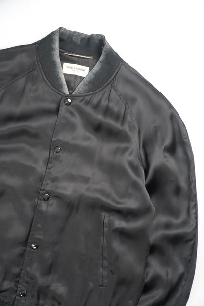 Saint Laurent Paris Sea Moon Teddy Jacket by Hedi Slimane